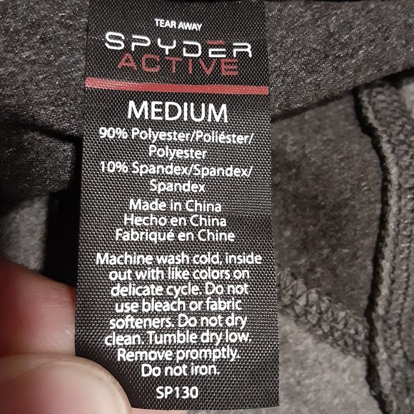 Spyder Active Women's LS Crewneck Top Size M - Picture 5 of 7